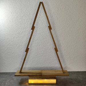 Deko Tannenbaum Silhouette mit Leuchtkasten