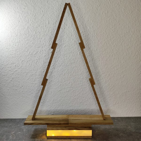 Deko Tannenbaum Silhouette mit Leuchtkasten