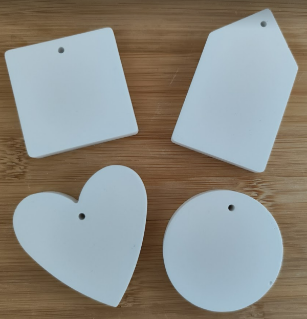 Geschenkanhänger aus Gießmasse